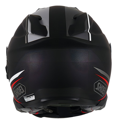 Capacete Com Óculos Solar Shoei Gt Air Panorama Preto Fosco Tamanho do capacete 55/56 (S)