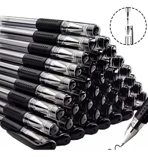 Lapiceros Gel Boligrafo Pluma Escolar Papelería Oficina 100