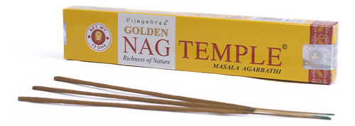 Incenso Indiano Vijayshree Golden Nag Temple 15g