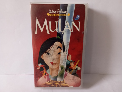 Mulan Película Vhs Original Disney (audio Latino)