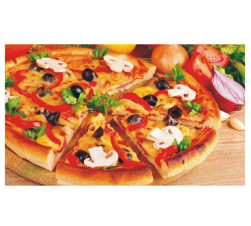 Adesivo De Cozinha Pizza Pizzaria Tempero Comida Massa J 175