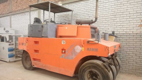 Compactador Neumatico Marca Hamm Mod Grw15 Año 2010