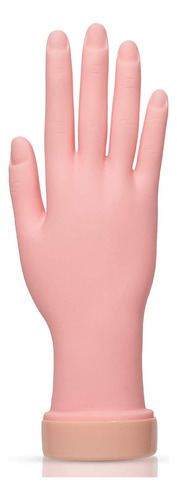 Aoraem Manos De Entrenamiento De Uñas Flexible Suave Práctic