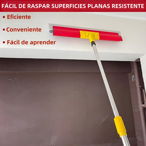 1.2m Varilla De Extensión+80cm Alisador De Yeso Para Masilla