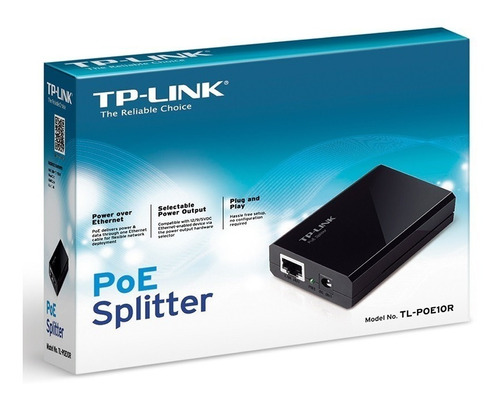 Splitter Tp-link Poe Tl-poe10r Eléctricidad De 12 V, 9 V O 5