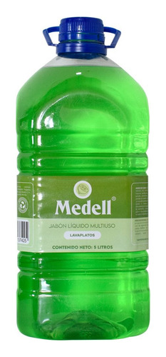 Jabón Líquido Multiuso Lavaplatos 5lts. Medell®