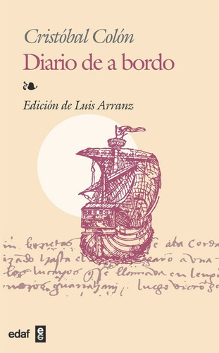 Libro Diario De A Bordo - Colon, Cristobal