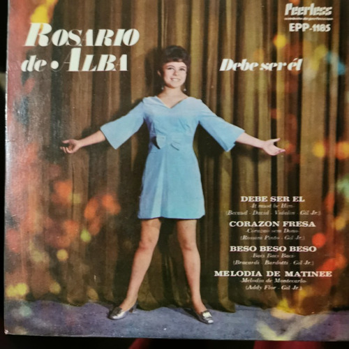 Disco 45 Rpm: Rosario De Alba- Debe Ser El