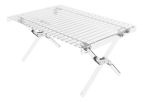 Crysfloa Mesa De Picnic Plegable De Acrilico, Mesa De Campin