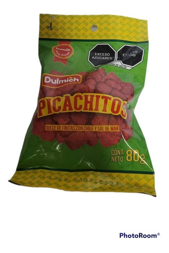 Tamarindo Picachitos 80 G Dulmich, 20 Bolsas