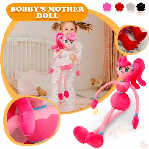 Pelúcia Mommy Long Legs Pernas Longas Boneca Rosa Huggy Mãe