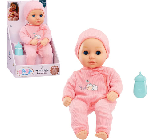 Muñeca Realista De Cuerpo Suave Bebé Con Biberón