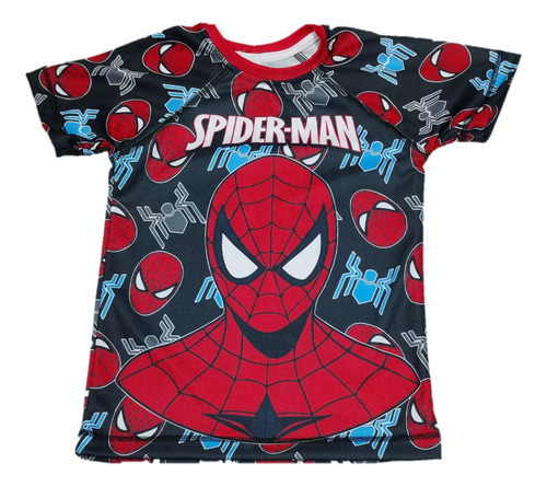 Playera Y Short De Spiderman Y Sus Aventuras Ligero Y Fresco