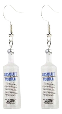 Aretes Vodka Kawaii Originales