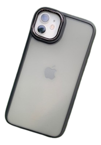 Capinha Space Preta Fosco Para iPhone 13 14 Max 15 + Brinde