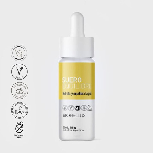 Imagen 2 de 4 de Suero Facial Equilibre Biobellus x 30 ml