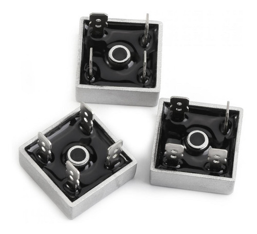 Caja Metálica Monocásase Diodo Puente Rectif, 50 A, 1000 V,