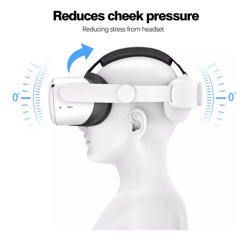 Correa Elite Cabeza Para Oculus Quest 2 Comoda Ajustable