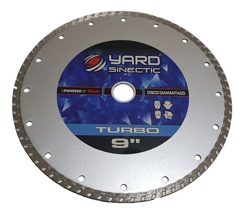 Disco Diamantado Yard Turbo 9 (230 Mm) Pack X 5 U