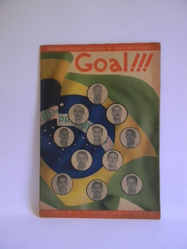 Goal!!! Mundial Brasil 1950 Fotos Calendario Número Especial