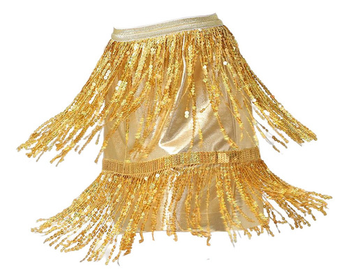 Falda De Danza Del Vientre Para Mujer, Faldas Con M Dorado