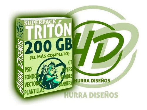 Tritón 200 Gb S Plantillas  Full Premium