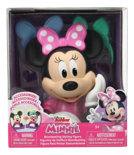 Juguete Figura Minnie Mouse Moños Magicos Y Accesorios