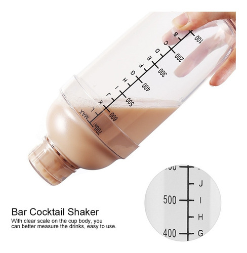 Coctelera Manual Gruesa Para Dar La Mano Con Báscula