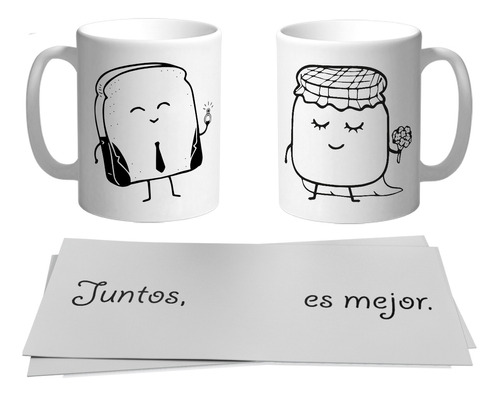 Taza Parejas Amor Juntos Es Mejor Matrimonio Aniversario