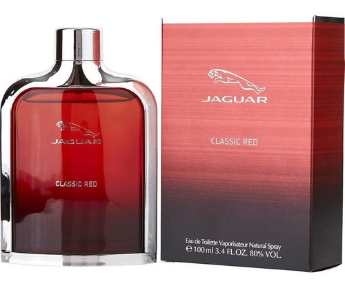 Jaguar Classic Red Caballero 100 Ml Edt Spray - Original