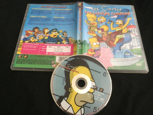 Los Simpson Los Salvajes Simpson Dvd P