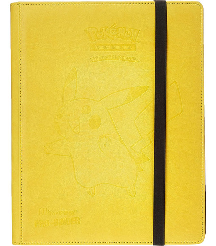 Ultra Pro Pikachu De 9 Bolsas Premium Pro-binder Para Pokmon