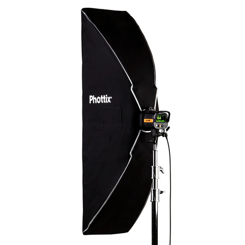 Imagen 5 de 8 de Soft Box Strip Grid Phottix Solas 40x180cm Montura Bowens