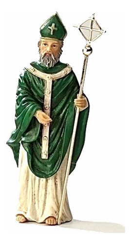 Verde Saint Patrick Patrons Y Protectores Religiosa Figurine