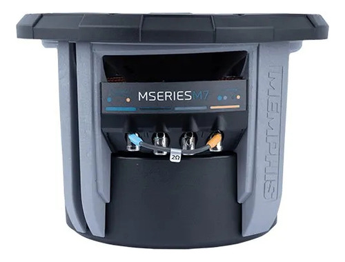 Subwoofer 10puLG Memphis Tripe Iman 750watts Competencia Color Negro