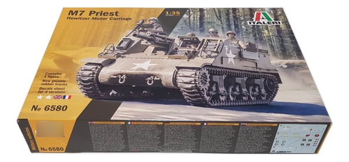 Tanque M7 Priest - 6580 Escala 1/35 Es Un Armable