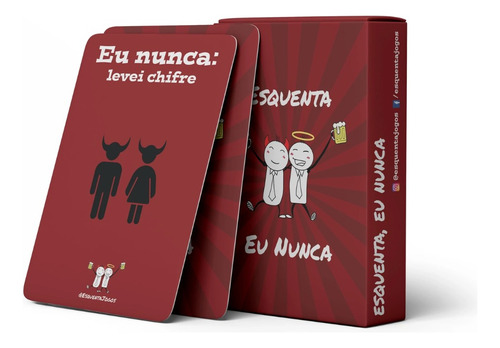 Kit Secret X + Esquenta Eu Nunca - Jogo De Cartas Festa