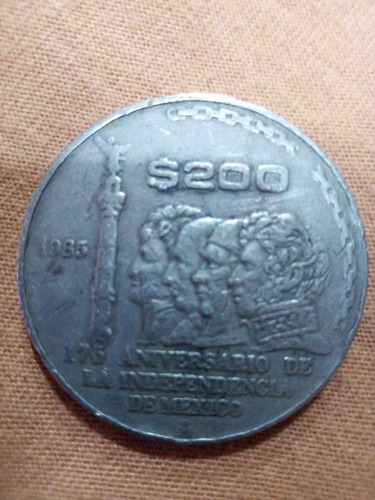 Moneda $200, Aniversario 175 De La Independencia De México