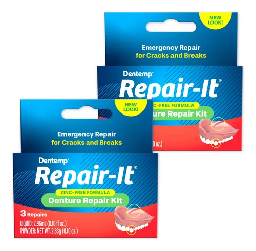 Dentemp Kit De Reparacion - Kit De Reparacion De Dentaduras