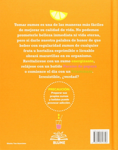 ¡zumos!, De Varios Autores. Editorial Blume, Tapa Dura, Edición 1 En Español, 2013