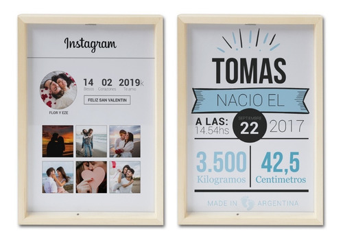 Cuadros Personalizados Aniversario Cuadritos Nacimiento Baby