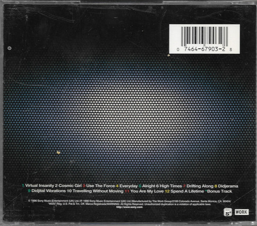 Jamiroquai - Travelling Without Moving (cd) (Usado)