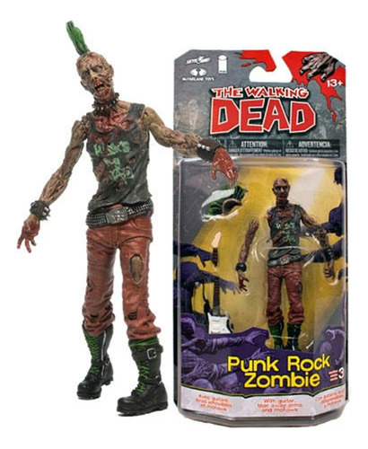 Mcfarlane Toys The Walking Dead Comic Series 3 Punk Rock Zo.