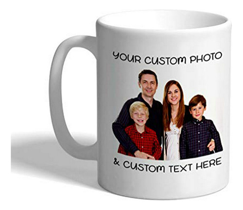 Funny Coffee Mug Cup Custom Personalized Photo Picture & Tex