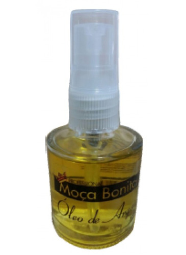 Óleo De Argan Uso Profissional Moça Bonita Silicone Original