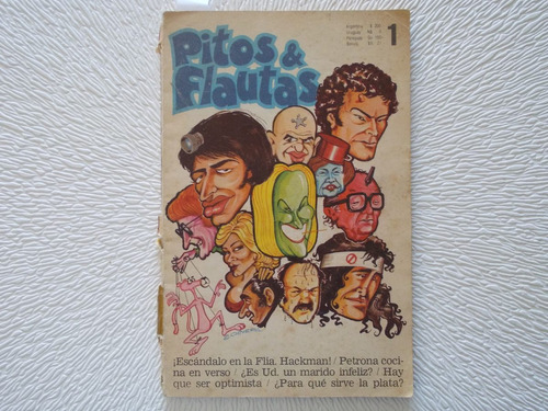 6176- Revista Pitos Y Flautas Nº 1 Año 1976