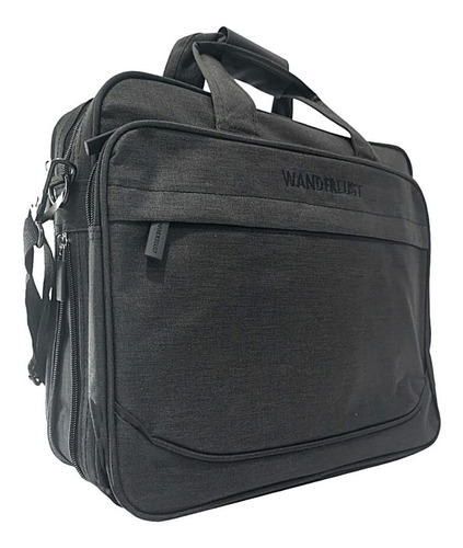Imagen 2 de 9 de Portafolio Maletin Expansible Portanotebook Morral Ejecutivo