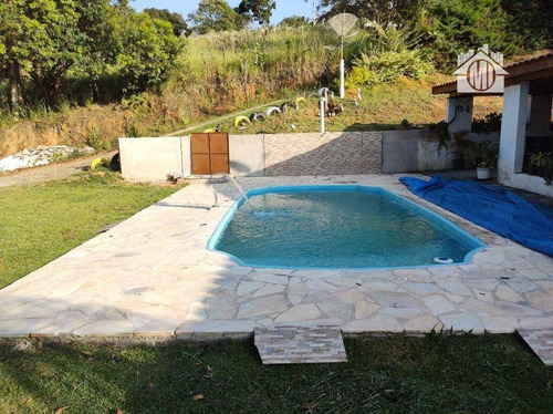 Imagem 3 de 24 de Linda Chácara Com 2 Dormitórios, Piscina, Jardim, Pomar, À Venda, 5523 M² Por R$ 380.000 - Zona Rural - Pinhalzinho/sp - Ch1230