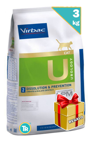 Alimento Hpm Virbac Gato Urology 3kg