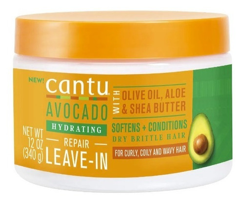 Acondicionador Hidratante Sin Enjua Cantu Avocado 340g